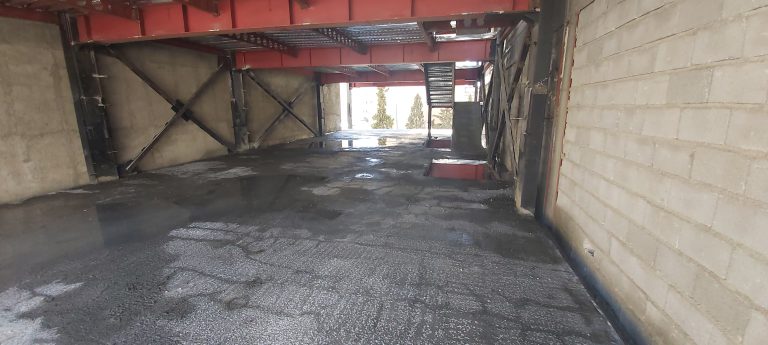 عکس اجرای سقف عرشه فولادی