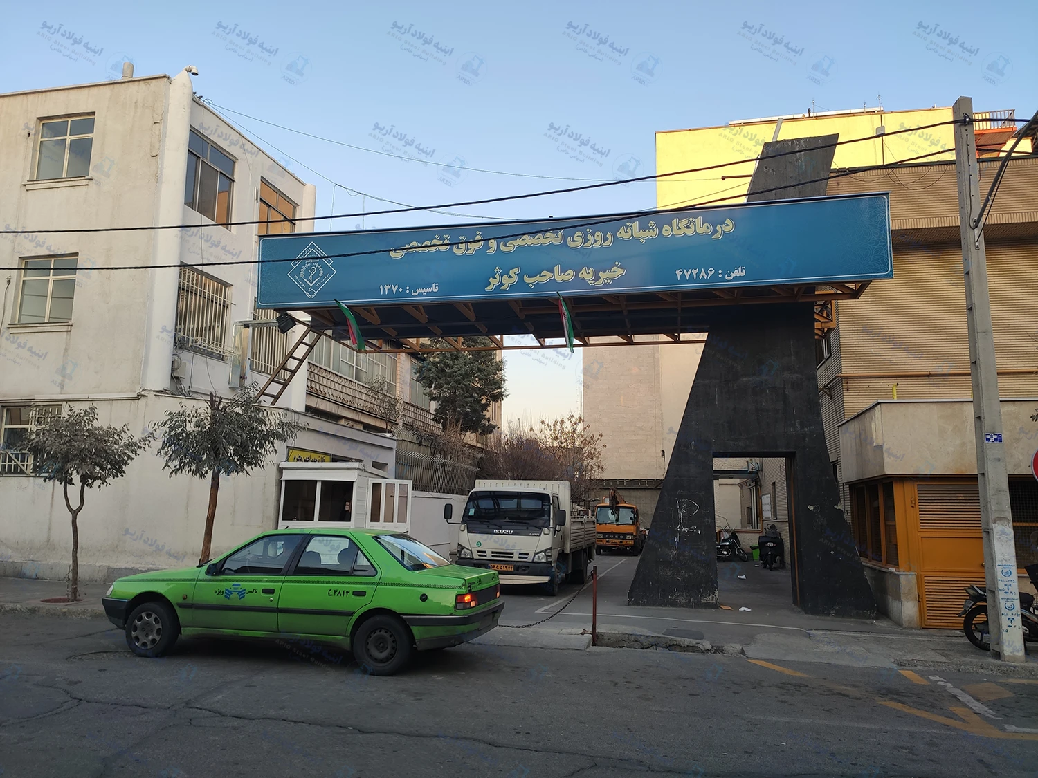 تصاویر سقف عرشه فولادی