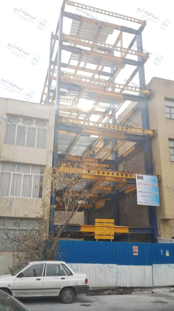 عکس سقف های عرشه فولادی
