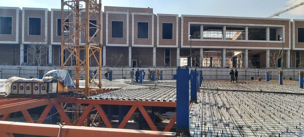عکس سقف عرشه فولادی