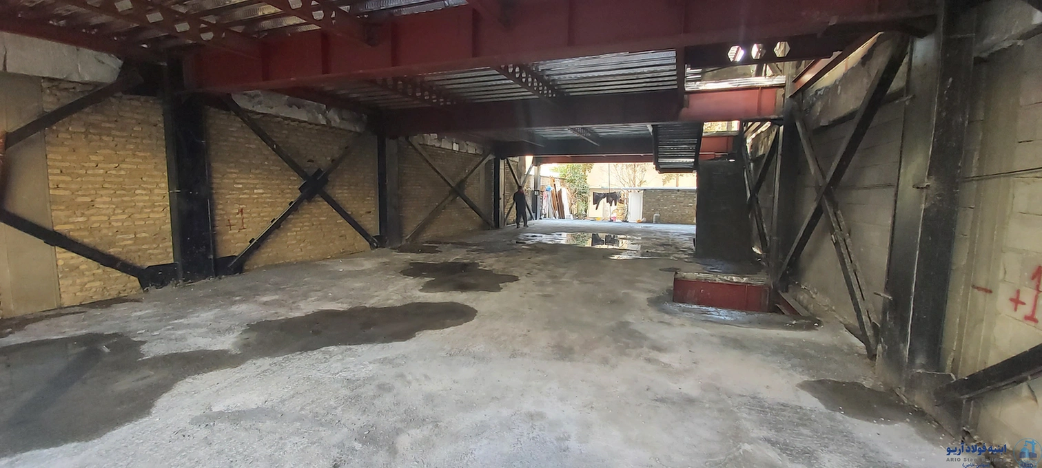 عکس سقف عرشه فولادی