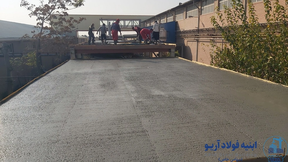 عکس های سقف عرشه فولادی