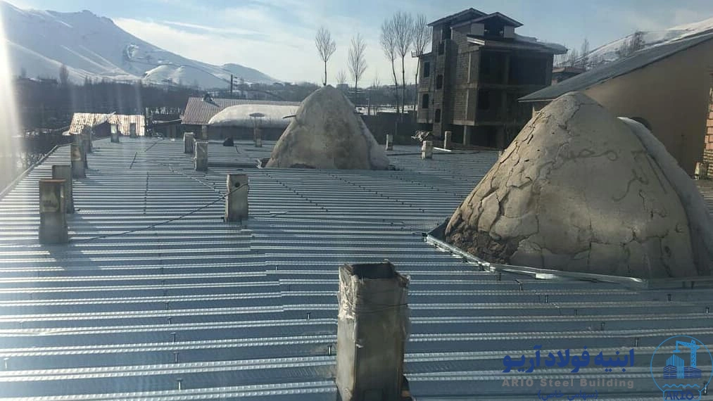 عکس های سقف عرشه فولادی