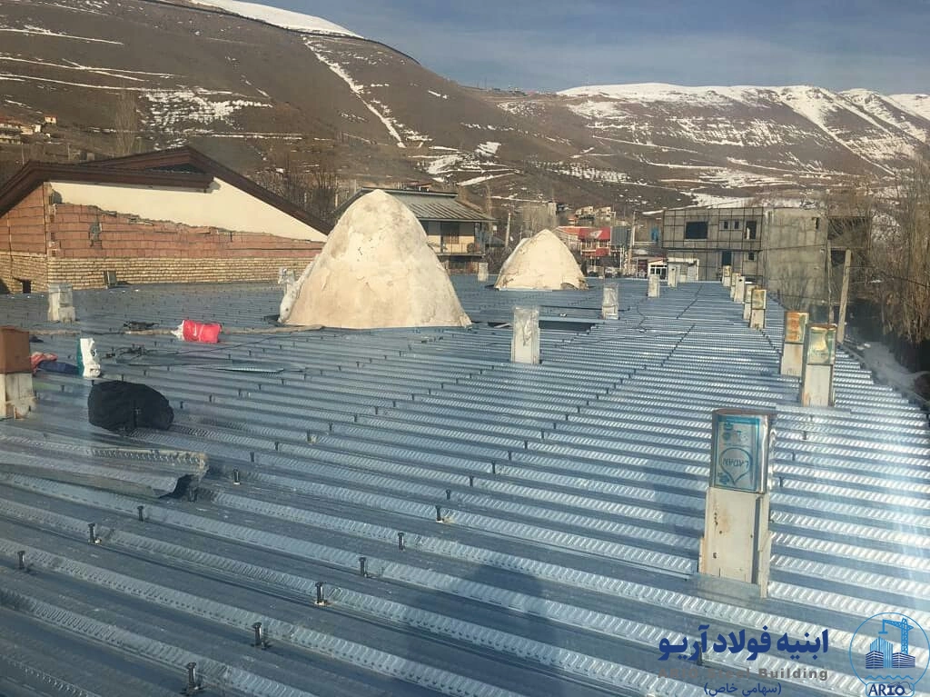 عکس های سقف عرشه فولادی