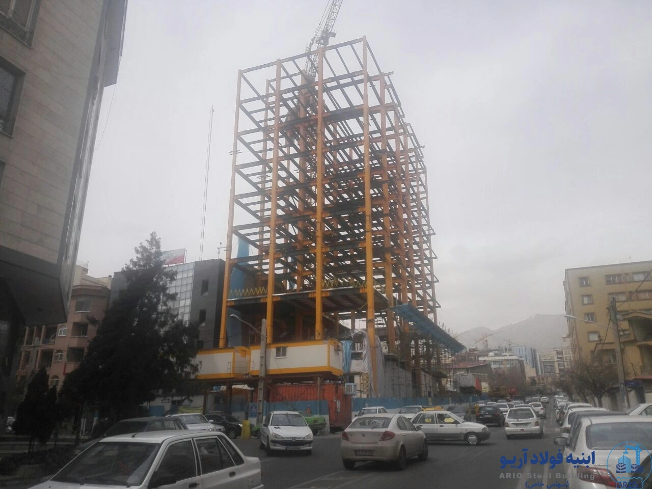 عکس سقف عرشه فولادی