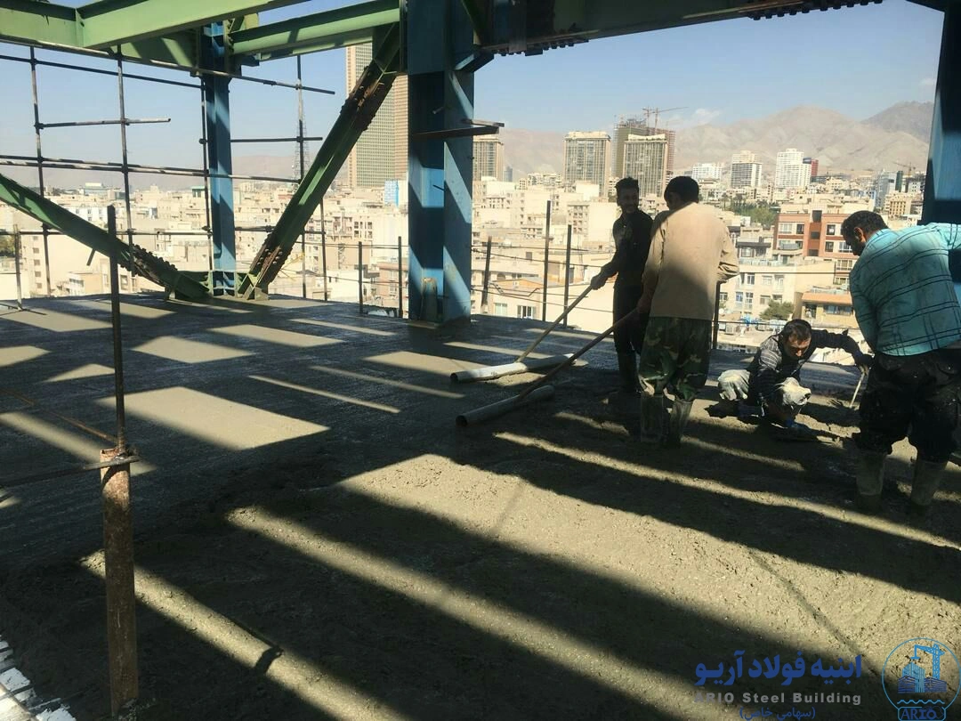 عکس های سقف عرشه فولادی