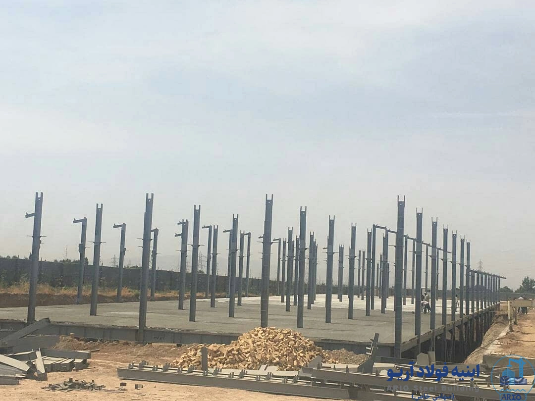 عکس سقف عرشه فولادی