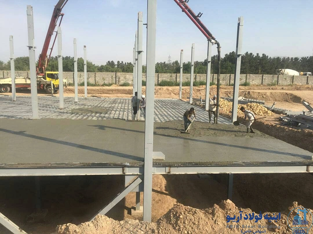 عکس های سقف عرشه فولادی