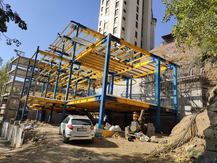 عکس های سقف عرشه فولادی