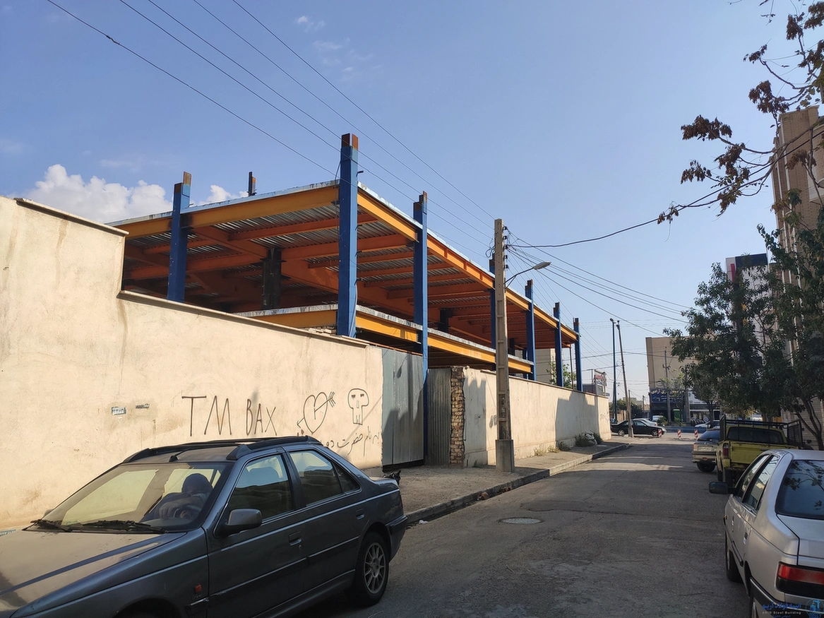 عکس سقف عرشه فولادی