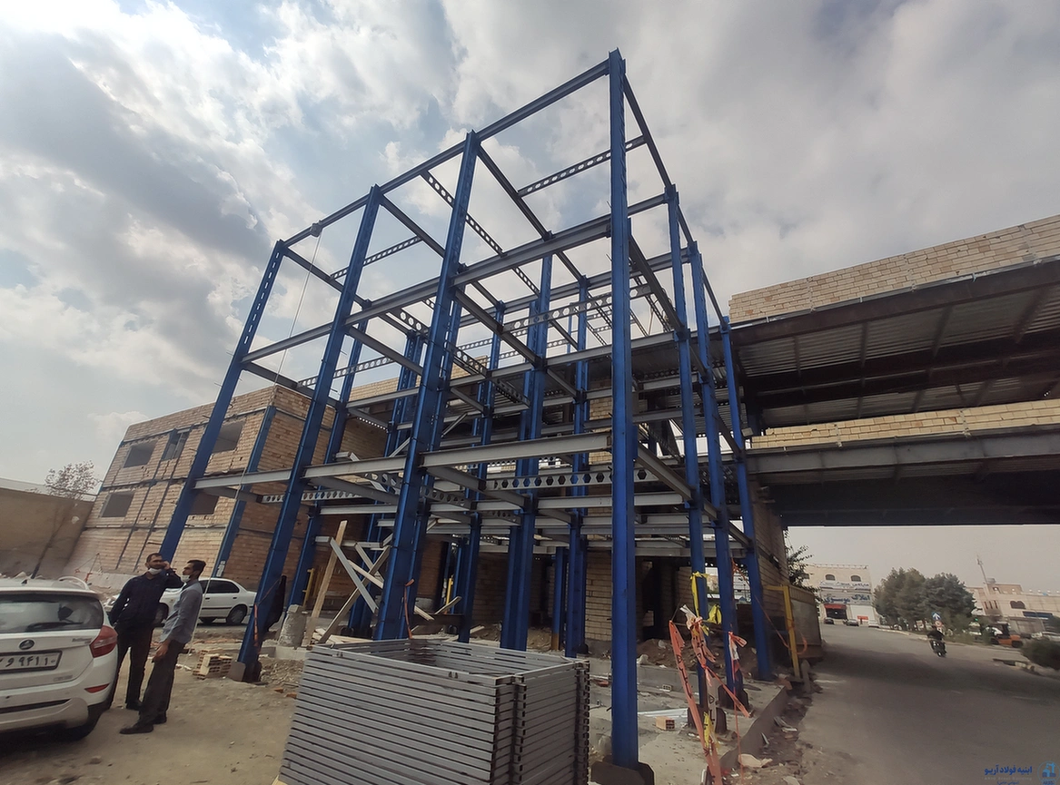عکس سقف عرشه فولادی