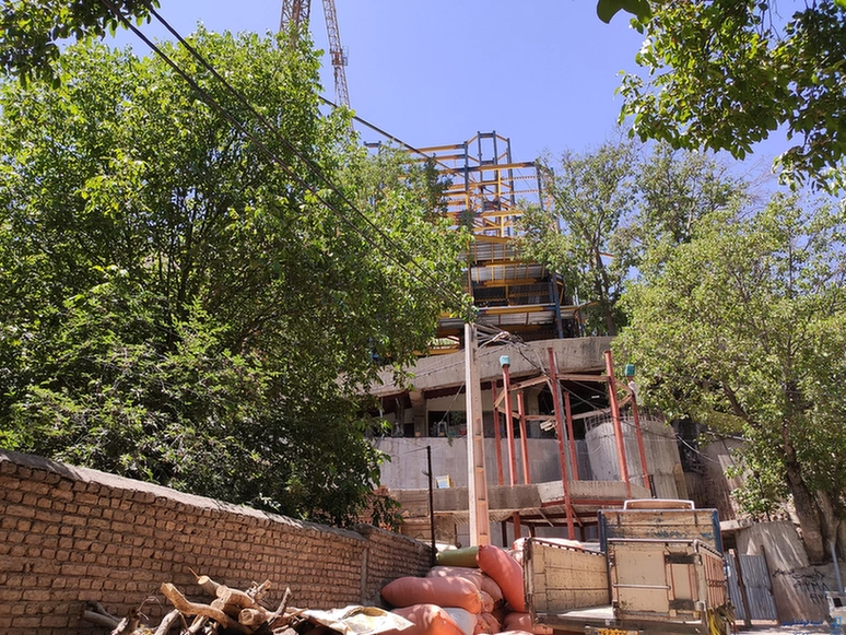 عکس سقف عرشه فولادی