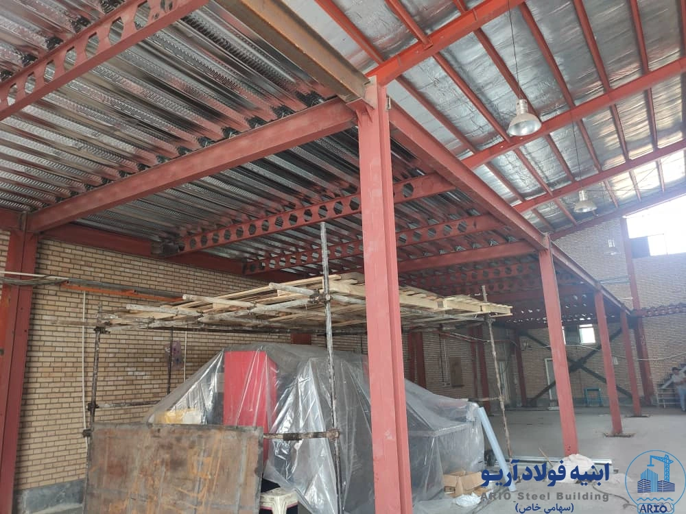 عکس سقف عرشه فولادی