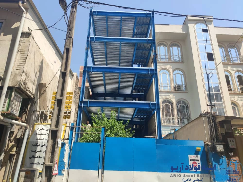 عکس سقف عرشه فولادی