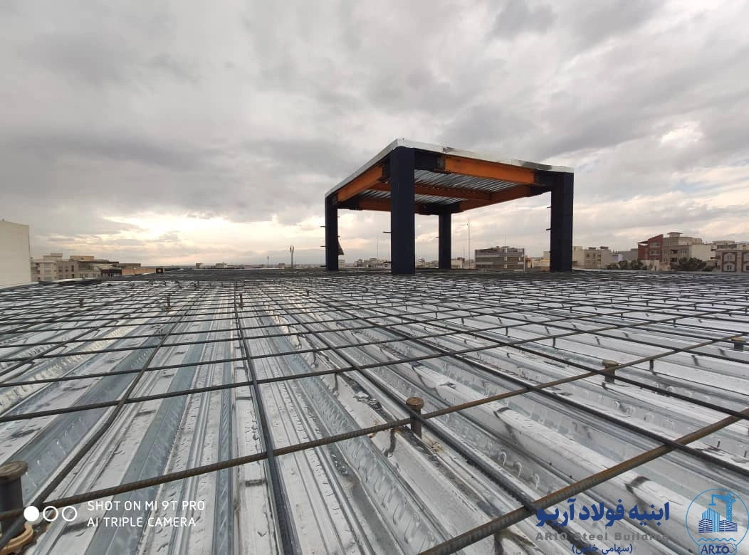 عکس های سقف عرشه فولادی