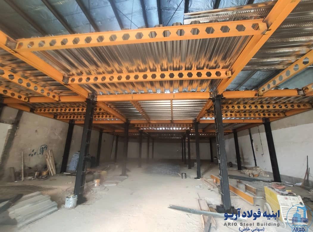 عکس های سقف عرشه فولادی