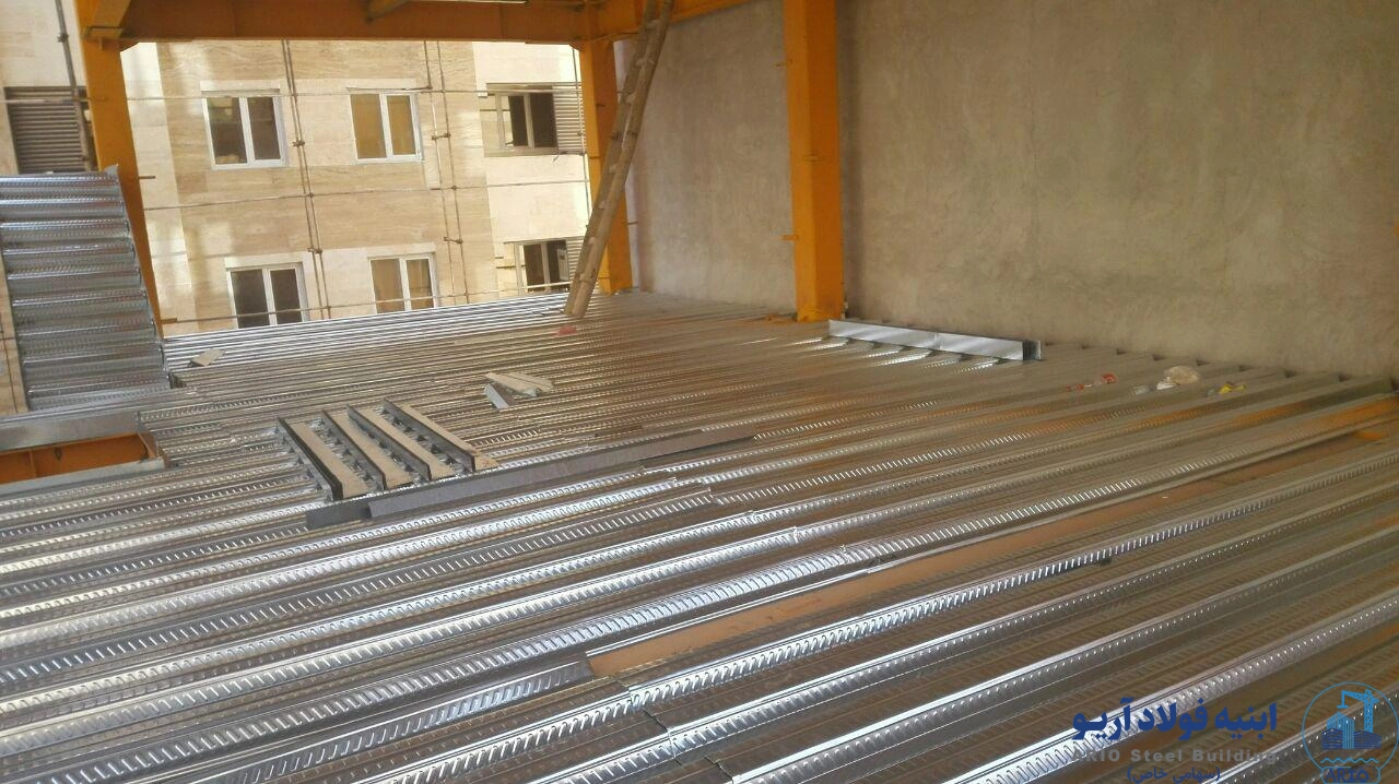 عکس های سقف عرشه فولادی