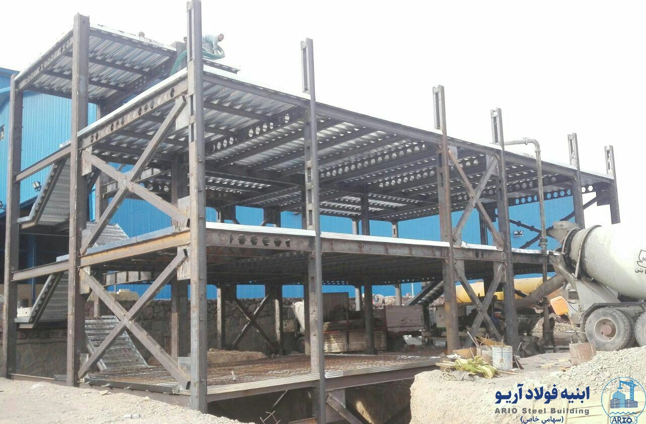 عکس های سقف عرشه فولادی