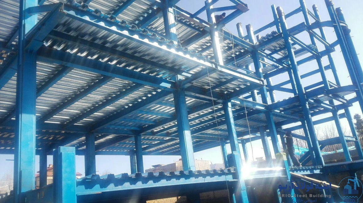 عکس سقف عرشه فولادی