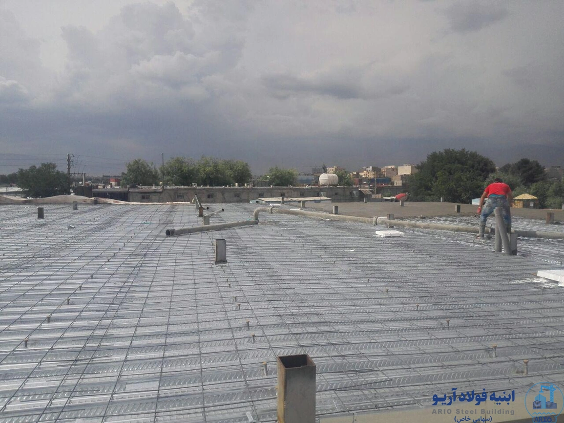 عکس های سقف عرشه فولادی
