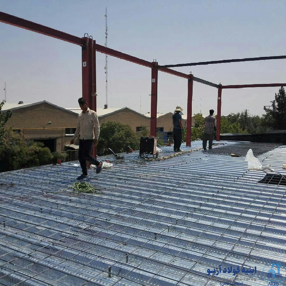 عکس های سقف عرشه فولادی