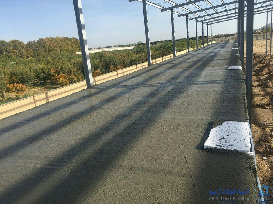 عکس سقف عرشه فولادی