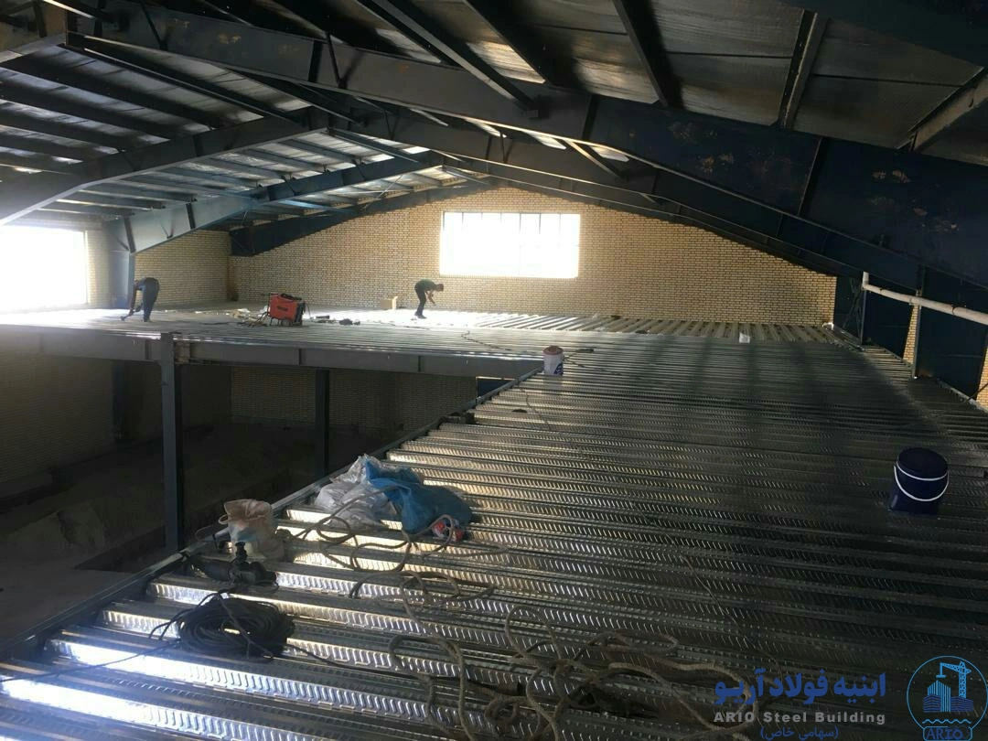 عکس های سقف عرشه فولادی