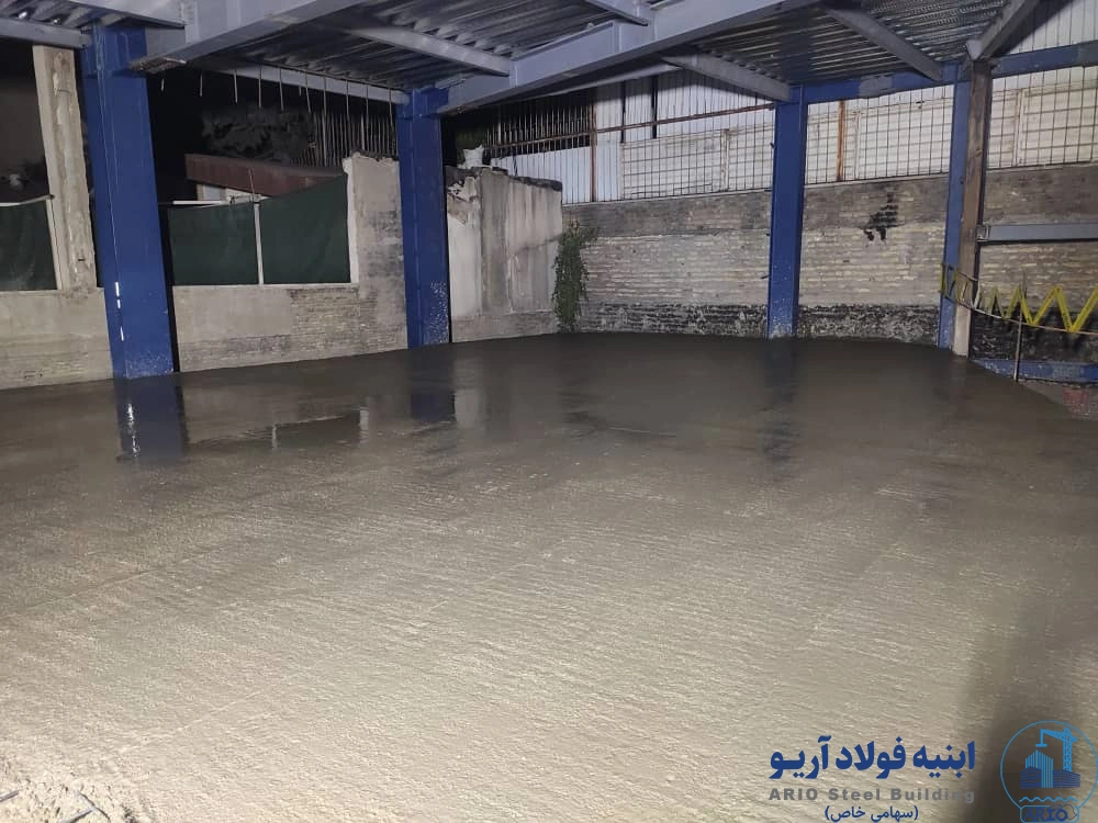 عکس سقف عرشه فولادی