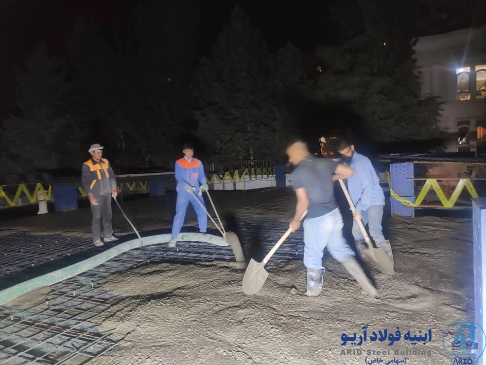 عکس های سقف عرشه فولادی
